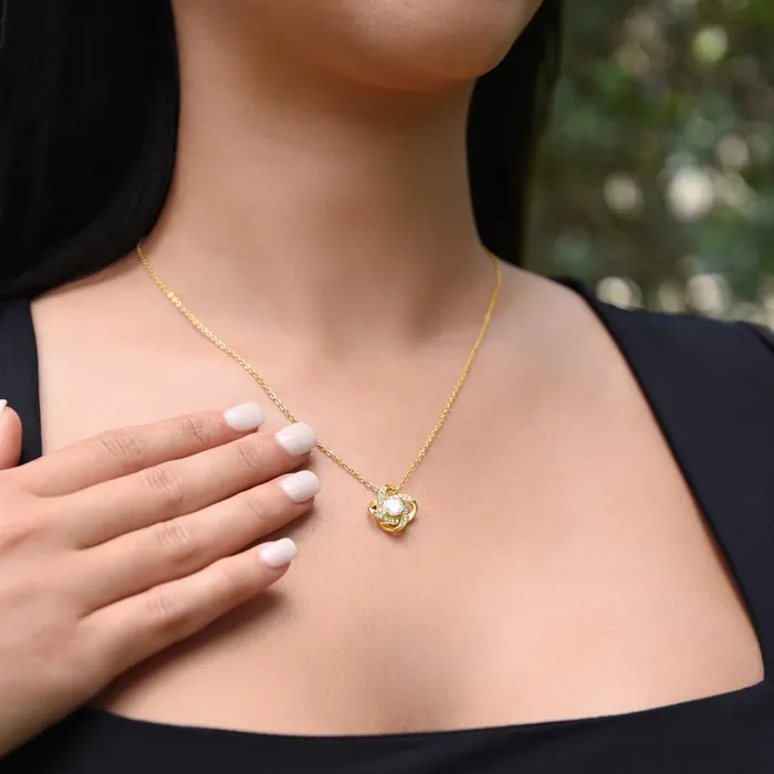 Necklaces ShineOn Fulfillment 52nd Anniversary Gift For Wife Beautiful Womens Pendant Necklace Heartfelt Anniversary Message