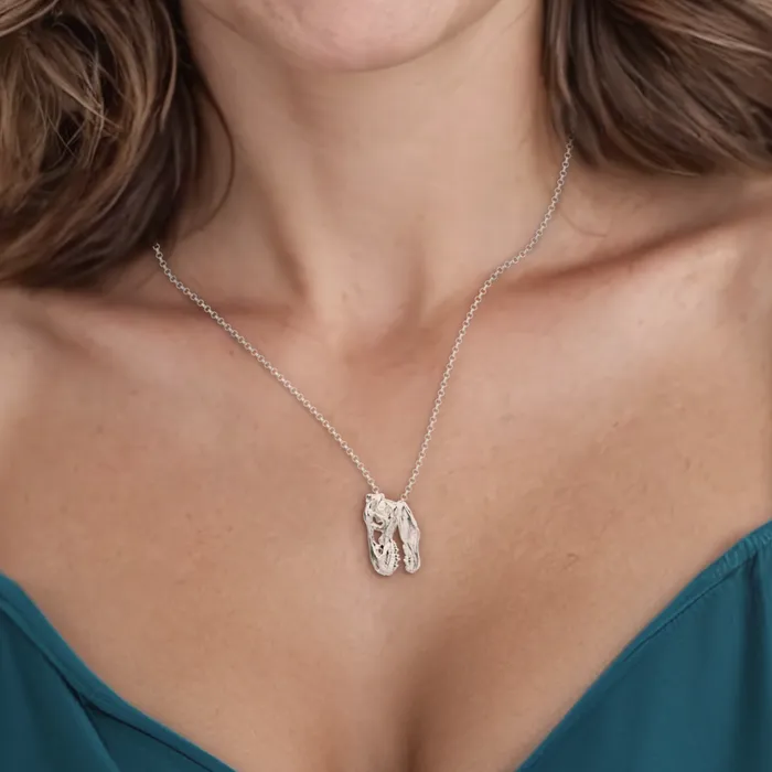 TRex skull necklace silver sciencejewelry1824 Necklaces
