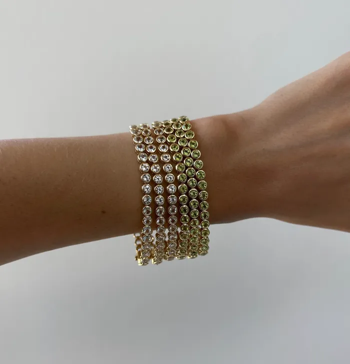 Bracelets Lisa Gozlan THE 10K BEZEL BRACELET Bracelets Lisa Gozlan THE 10K BEZEL BRACELET
