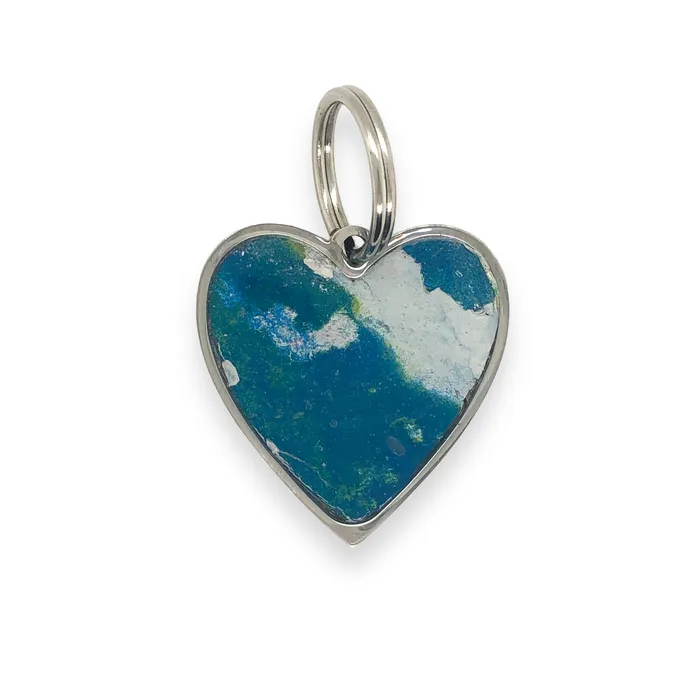 Detroit Graffiti Bracelets Pet Tag Stainless Steel Heart
