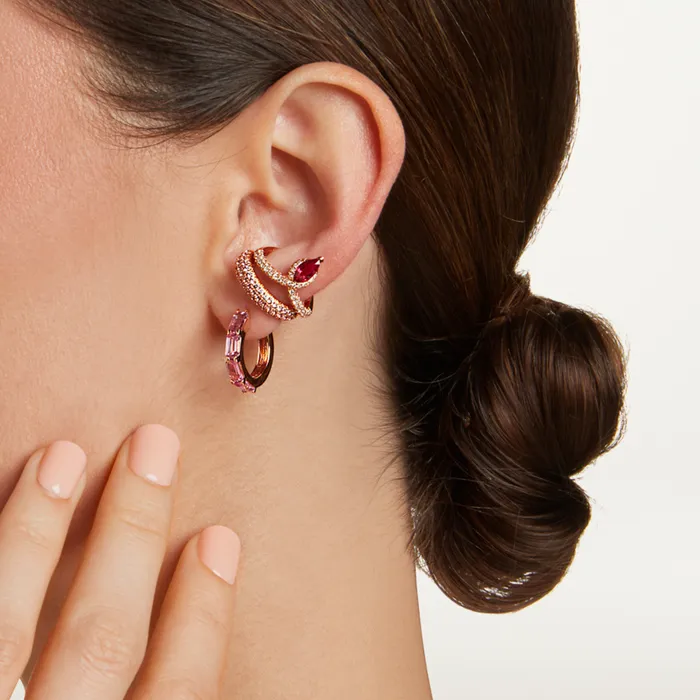 SHAY JEWELRY Earrings RUBY MARQUISE CHEVRON EAR CUFF