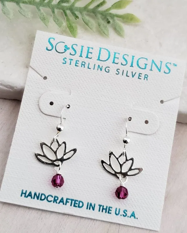 Sosie Designs Lotus Blooms Earrings Sosie Designs Earrings