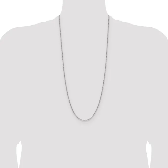 14k White Gold 22mm SemiSolid Beveled Paperclip Chain 186 grams Qgold Necklaces 14k White Gold 22mm SemiSolid Beveled Paperclip Chain 186 grams Qgold Necklaces