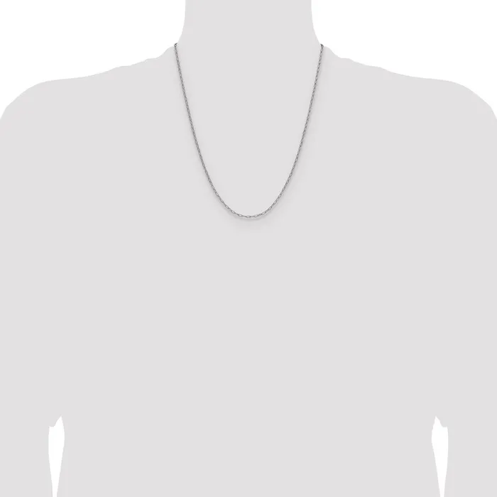 14k White Gold 22mm SemiSolid Beveled Paperclip Chain 186 grams Qgold Necklaces 14k White Gold 22mm SemiSolid Beveled Paperclip Chain 186 grams Qgold Necklaces