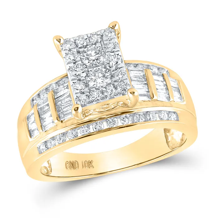 GND 10Kt Yellow Gold 78CtwDia Cindy Ring 531 grams Rings