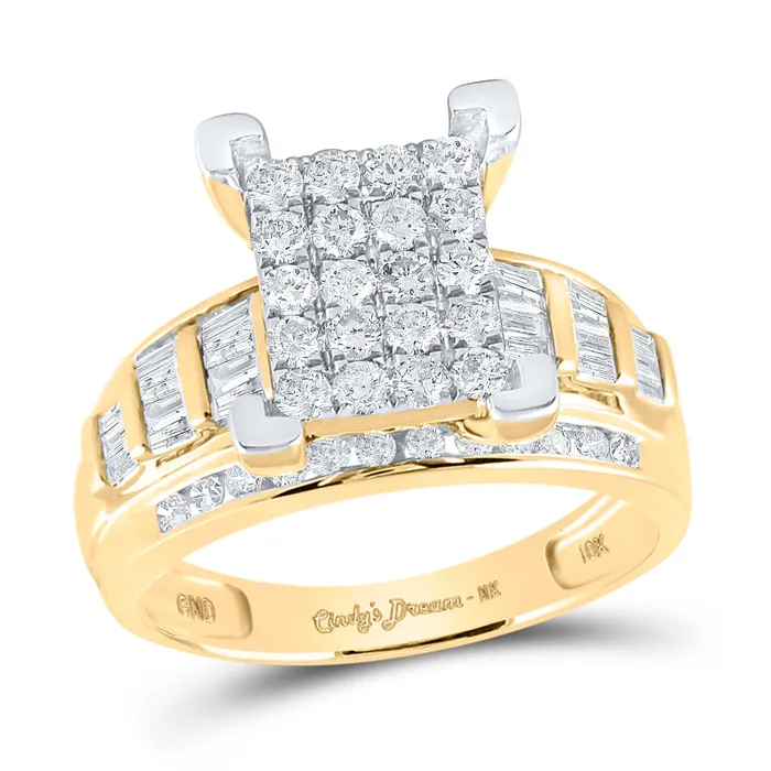 GND Rings 10Kt Yellow Gold 78CtwDia Nk Fashion Ring S8 455 grams