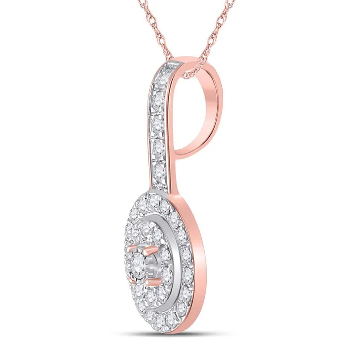 Gold Fashion Pendant 13 Cttw Round Natural Diamond Womens 141 grams GND Necklaces
