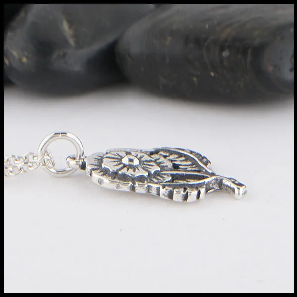 Necklaces Walker Metalsmiths English Rose Pendant